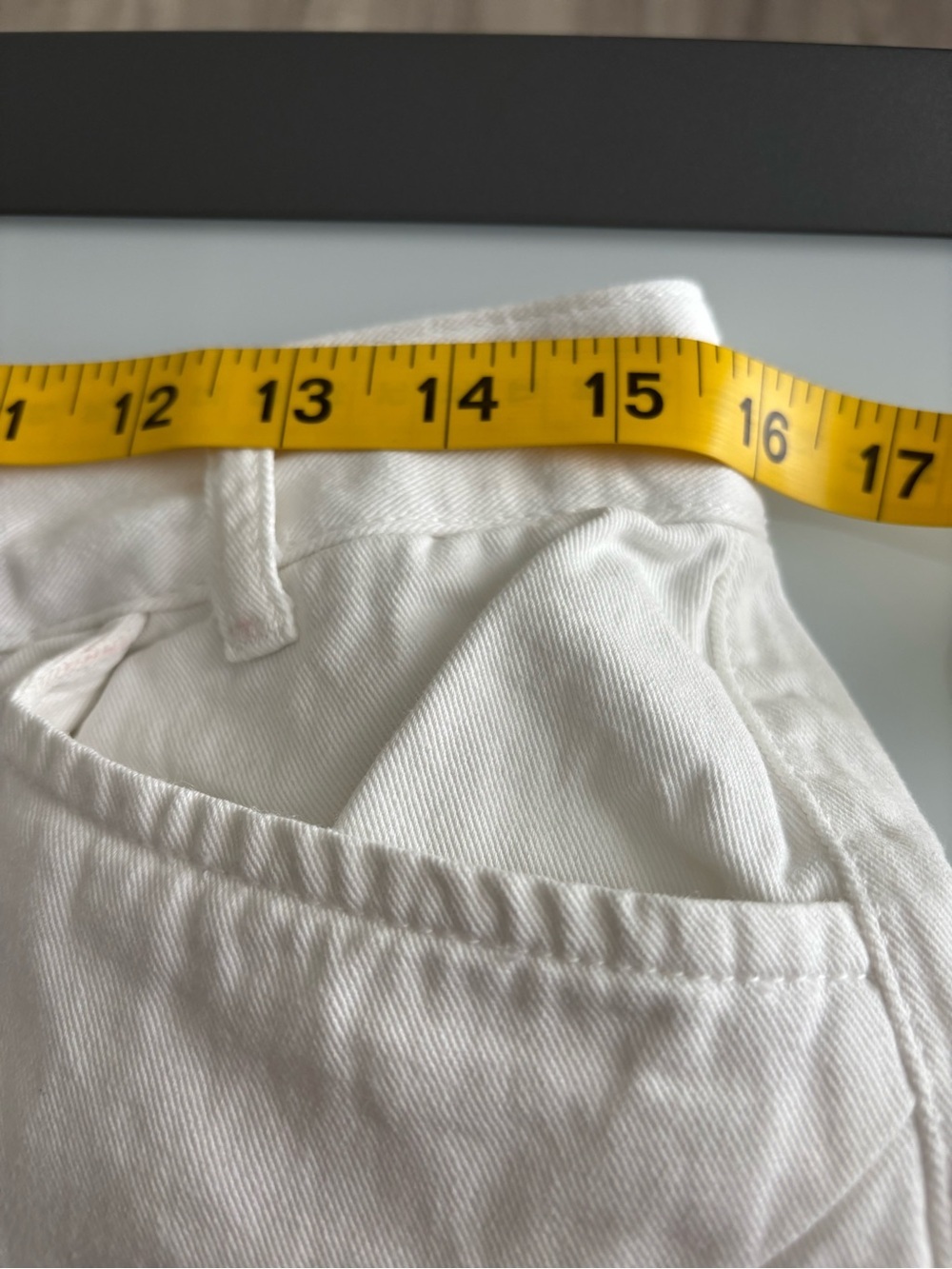 Zara Wide Leg Cargo Pants in White Sz/8 - Picture 15 of 16